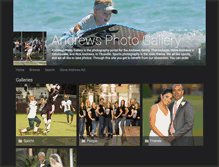 Tablet Screenshot of andrewsphotogallery.com